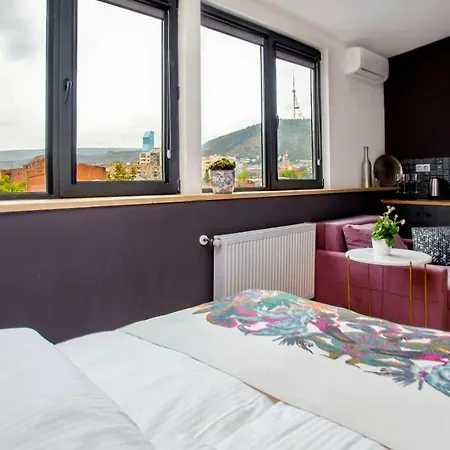 Two Bedroom Apartment With Amazing City View - Telescope Tbilisi Exterior photo